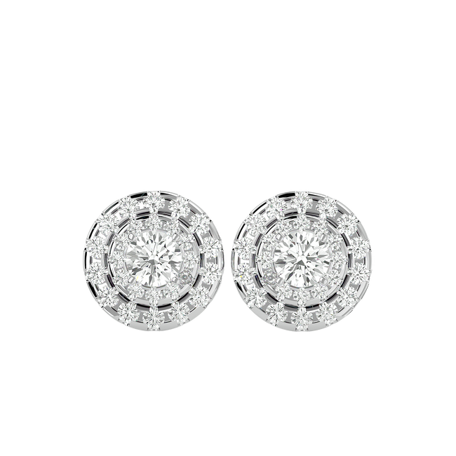 Bernice Solitaire Earring