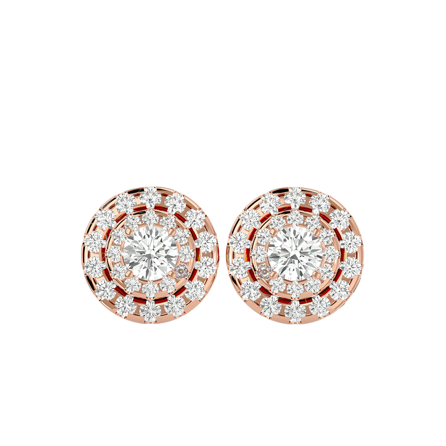 Bernice Solitaire Earring