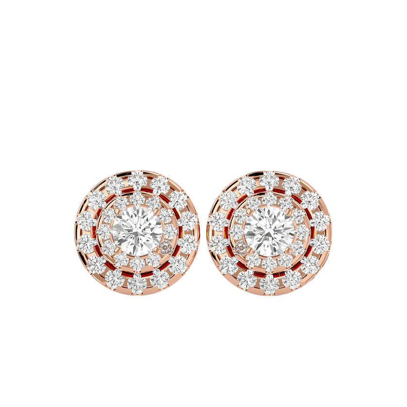 Bernice Solitaire Earring