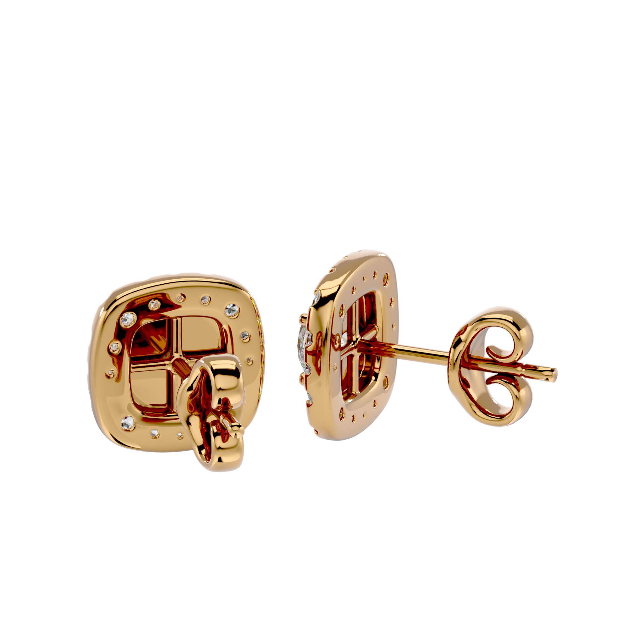 Bethany Solitaire Earring