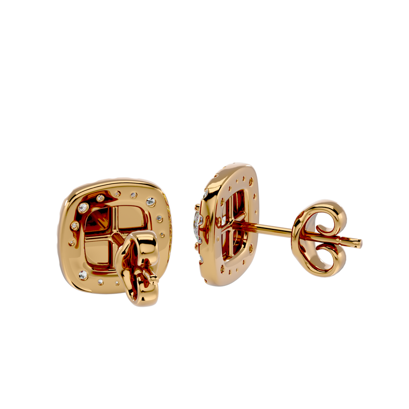 Bethany Solitaire Earring