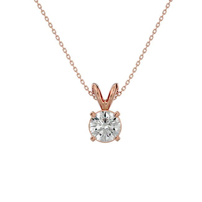 Gwendolyn Solitaire Pendant