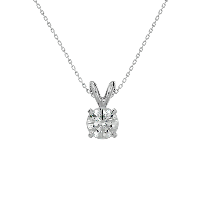 Gwendolyn Solitaire Pendant