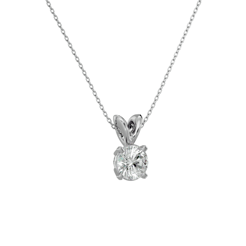 Gwendolyn Solitaire Pendant