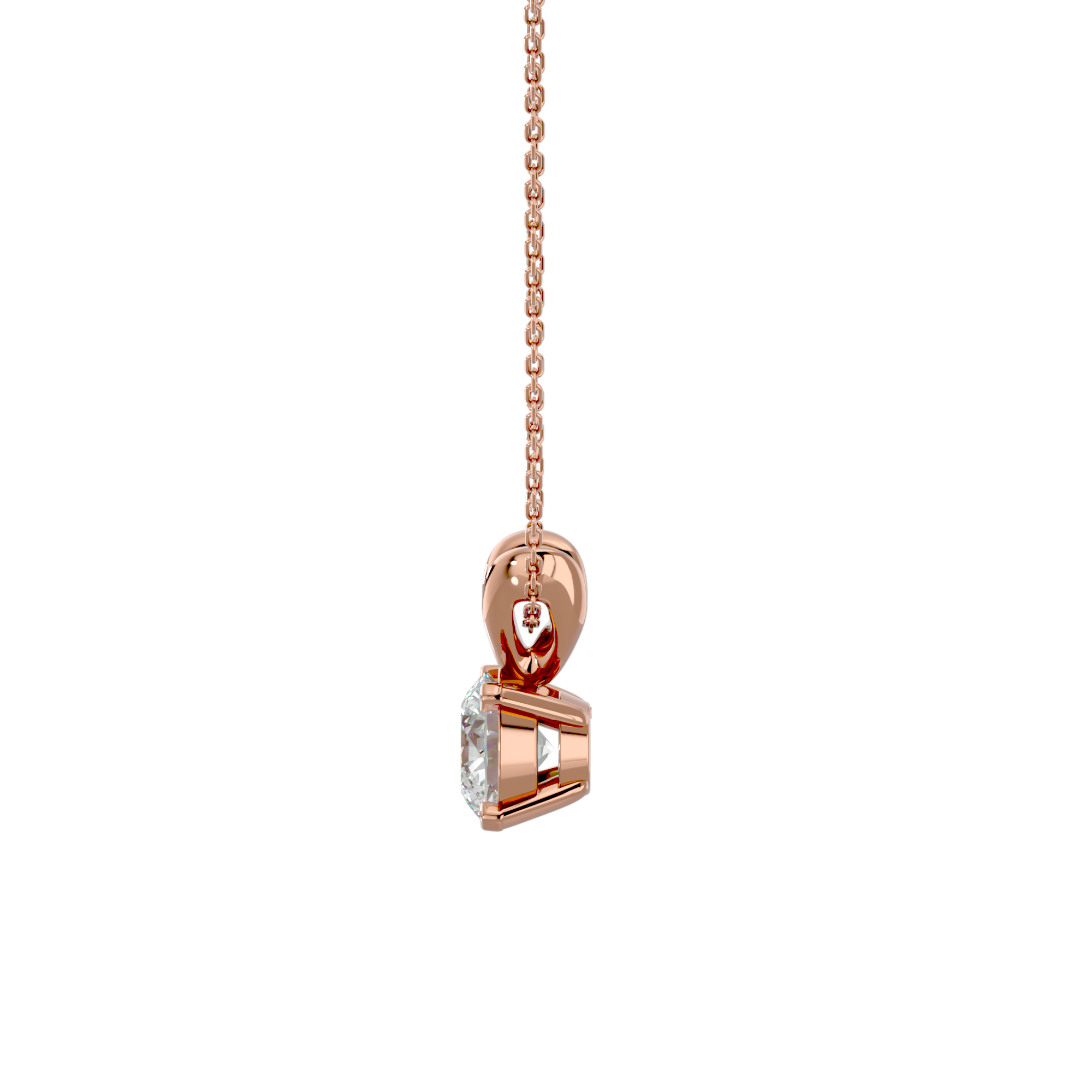 Gwendolyn Solitaire Pendant