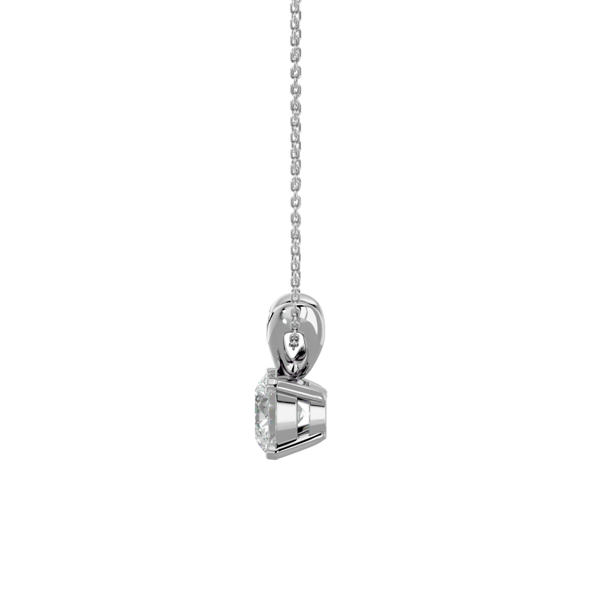 Gwendolyn Solitaire Pendant