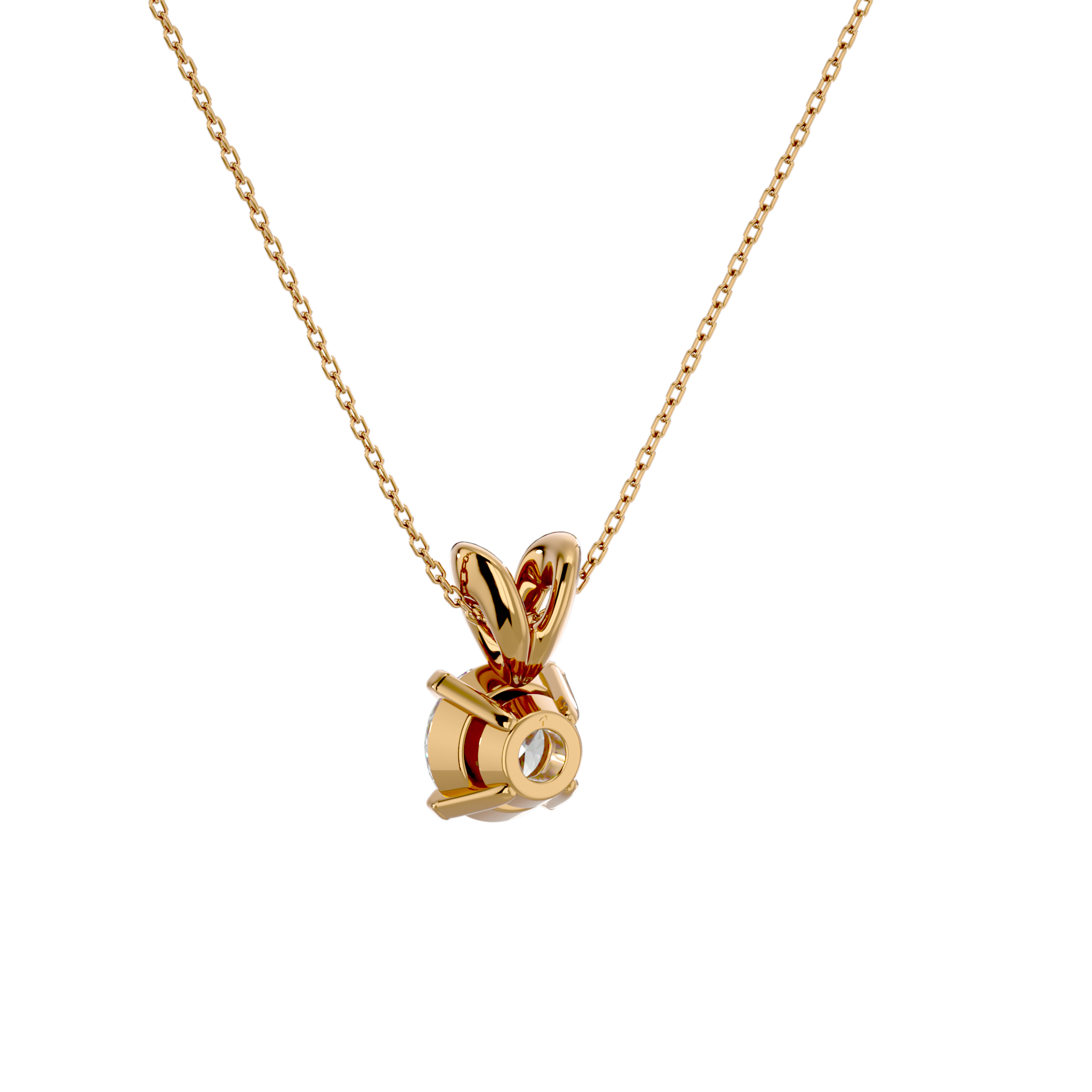 Gwendolyn Solitaire Pendant