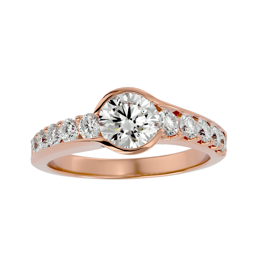 Alpha Solitaire Ring