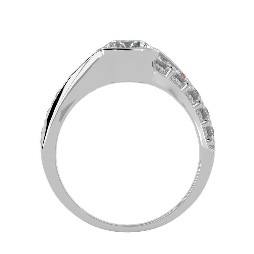 Alpha Solitaire Ring