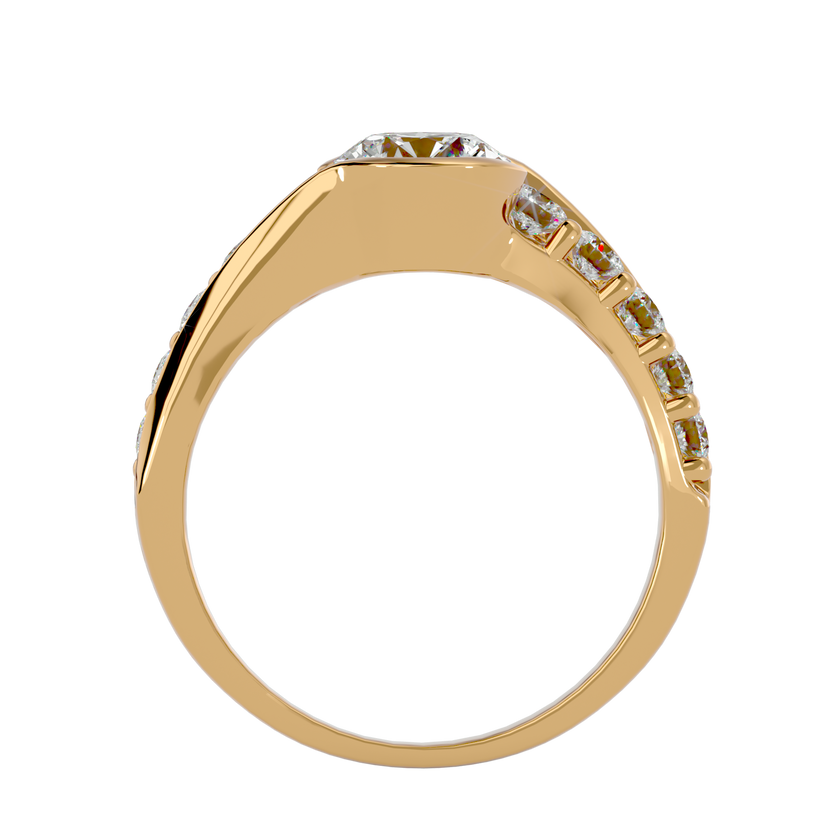 Alpha Solitaire Ring