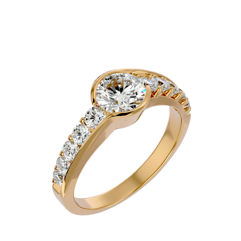 Alpha Solitaire Ring
