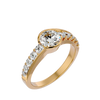 Alpha Solitaire Ring