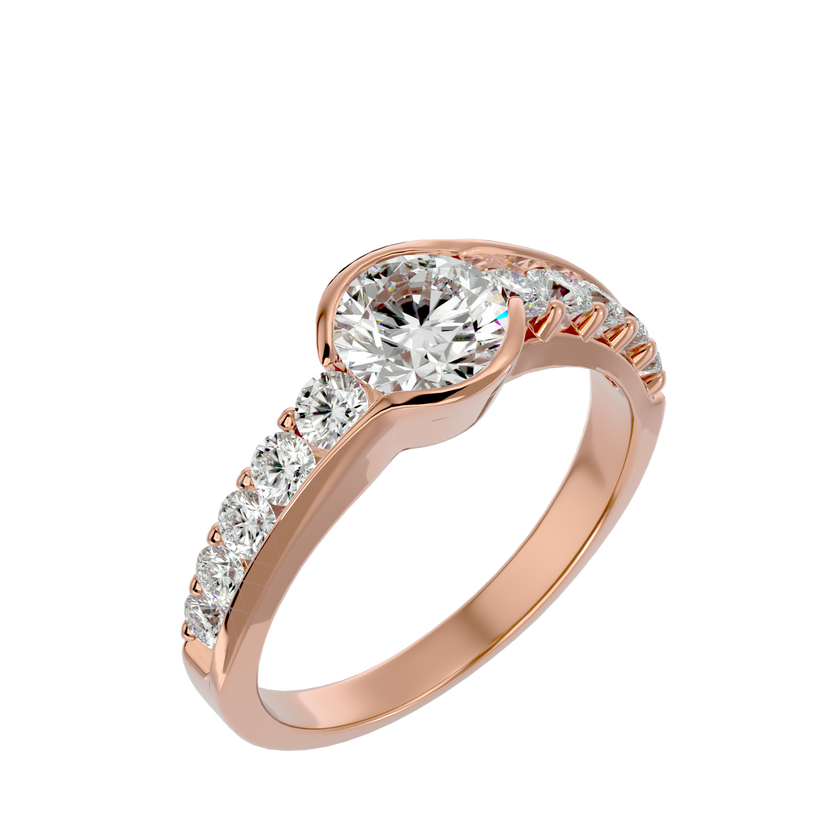 Alpha Solitaire Ring