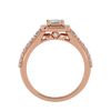 Aria Solitaire Halo Ring