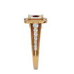 Aria Solitaire Halo Ring