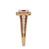 Aria Solitaire Halo Ring