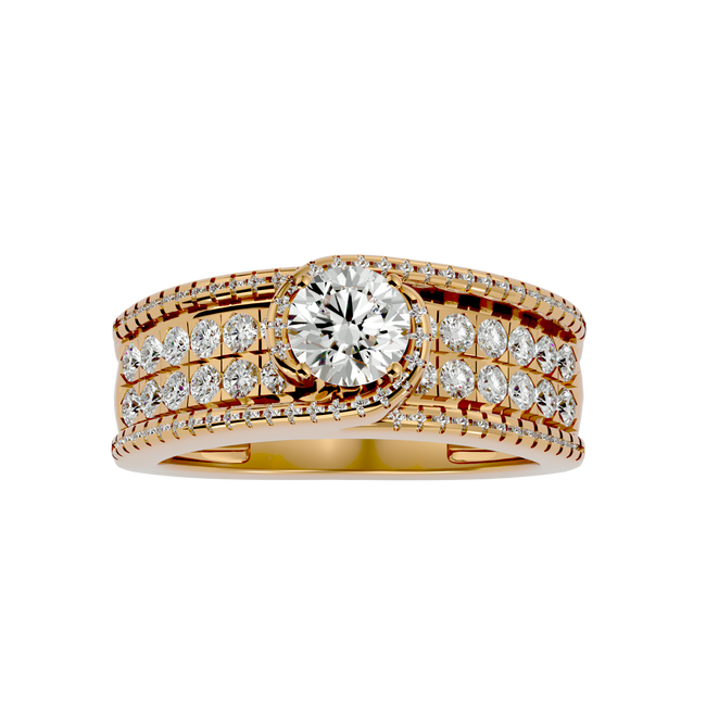 Omega Solitaire Ring