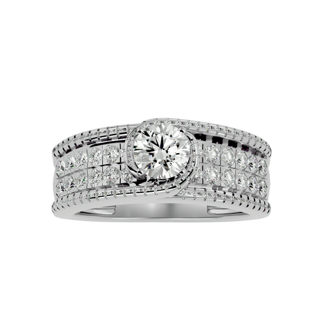 Omega Solitaire Ring