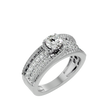 Omega Solitaire Ring