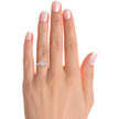 Nora Solitaire Halo Ring