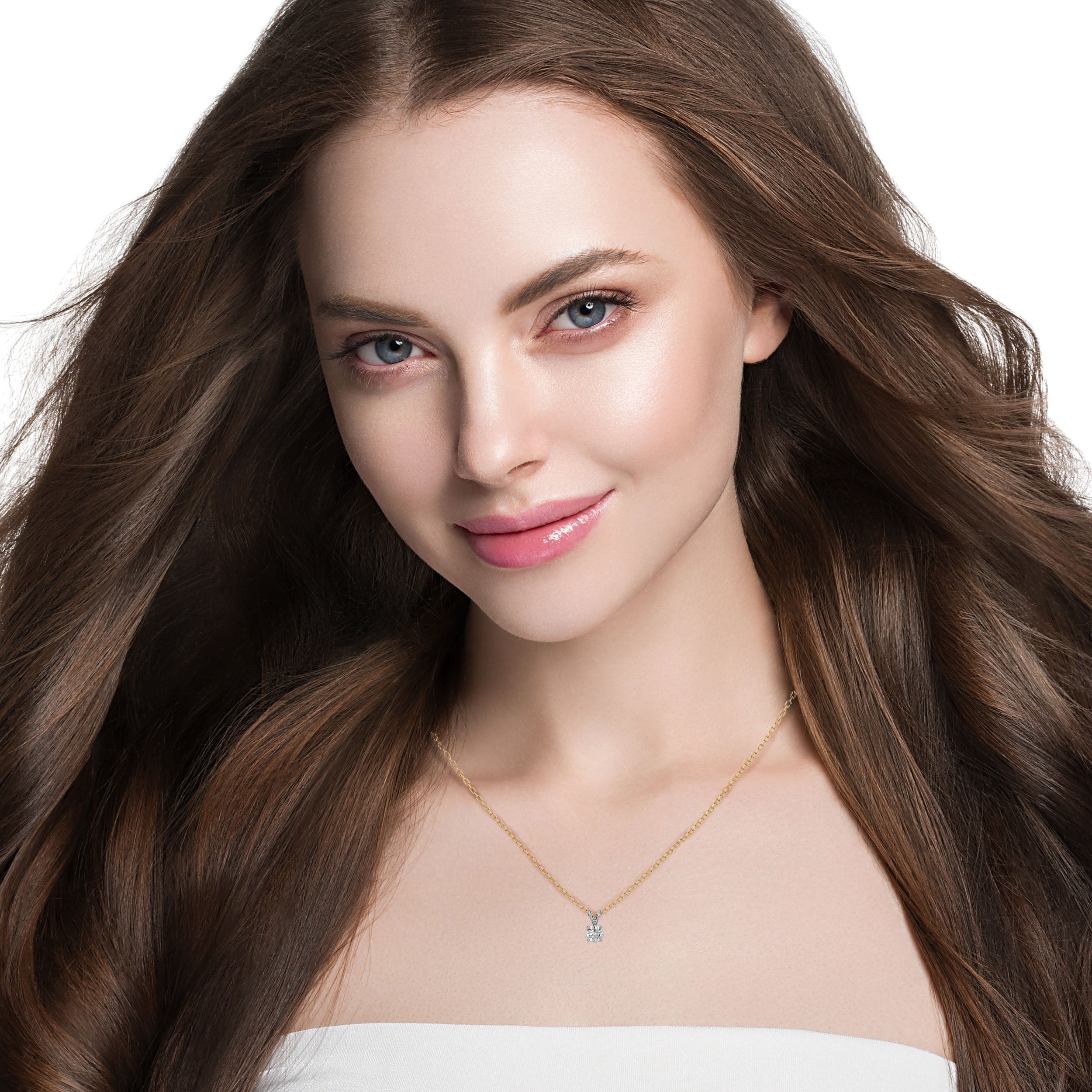 Gwendolyn Solitaire Pendant